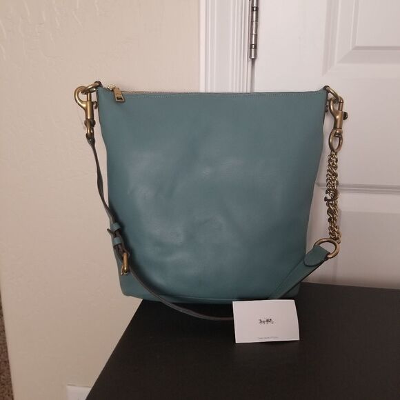 NWOT Coach Leather Bag - Picture 2 of 12